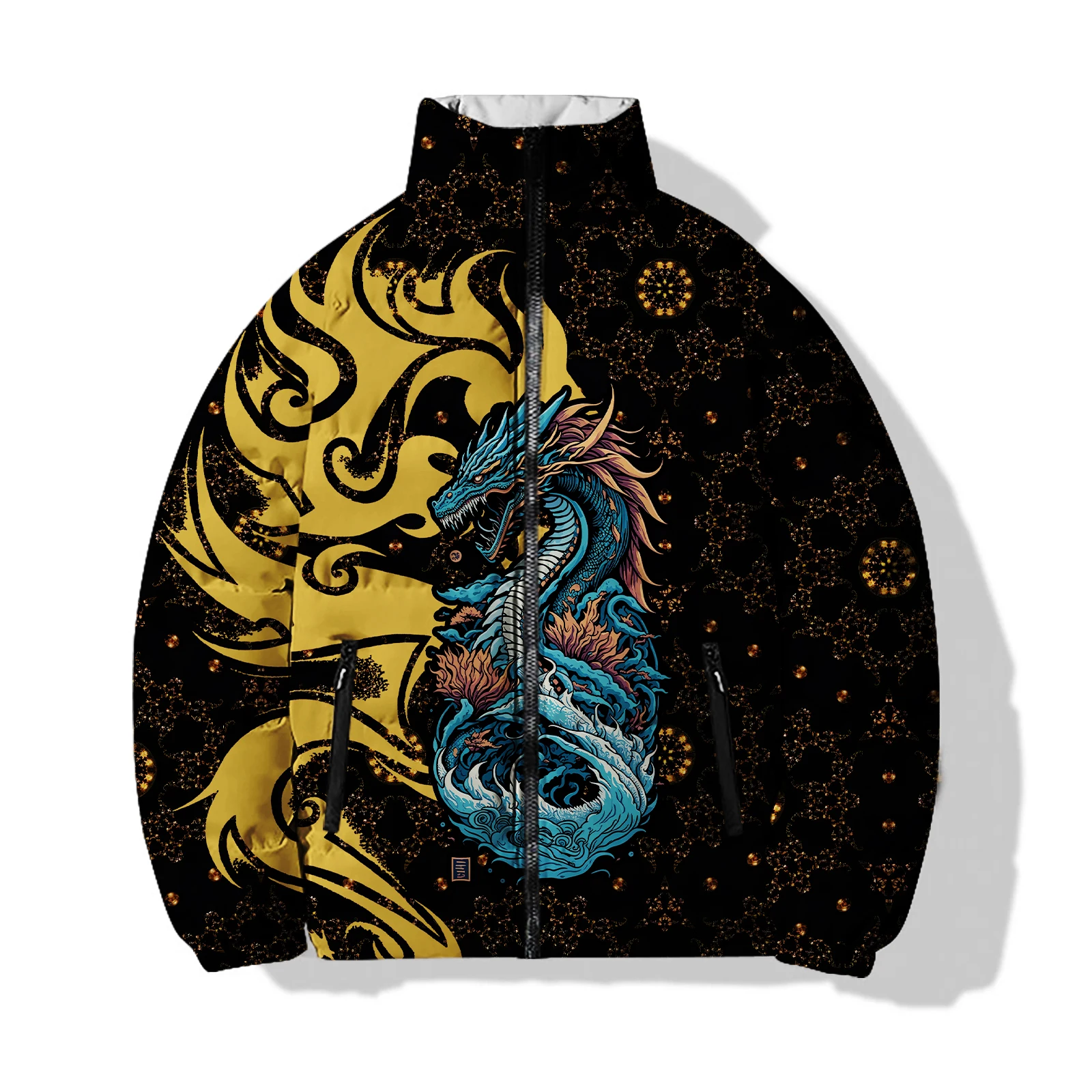 thumbnail image 1 of Abrigo fresco para hombre, abrigo cálido y duradero para el frío del invierno, acolchado moderno, misterio, nuevo |-f-| Chaquetas de plumas para hombre 2024, moda Cross Sun, 1 of 5