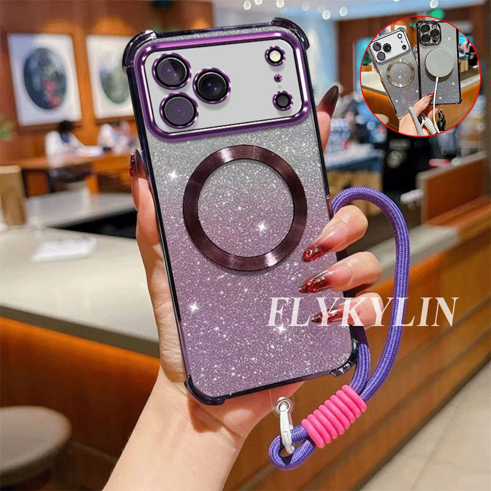 Magnetic Rechargeable Flash Paper Soft Shell with Hand Rope