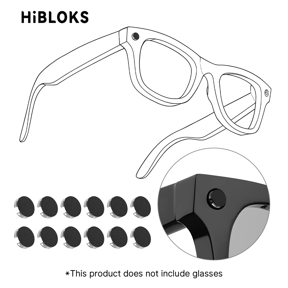 HIBLOKS Ray-Ban Meta Wayfarer RW4012 Shading Sticker 4