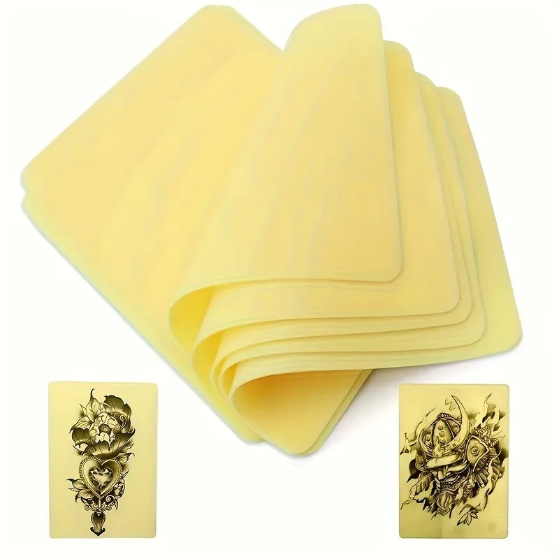 DQFART Tattoo Kit With 10Pcs 5ml Tattoo Ink 20Pcs Tattoo Ink Cups 10Pcs Tattoo Transfer Paper Tattoo Supplies Tattoo Accessories - 4
