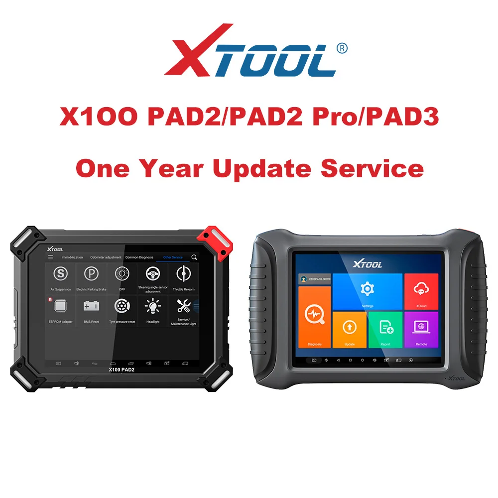 

One Year Update Service for XTOOL X100 PAD2/PAD2 Pro/PAD3