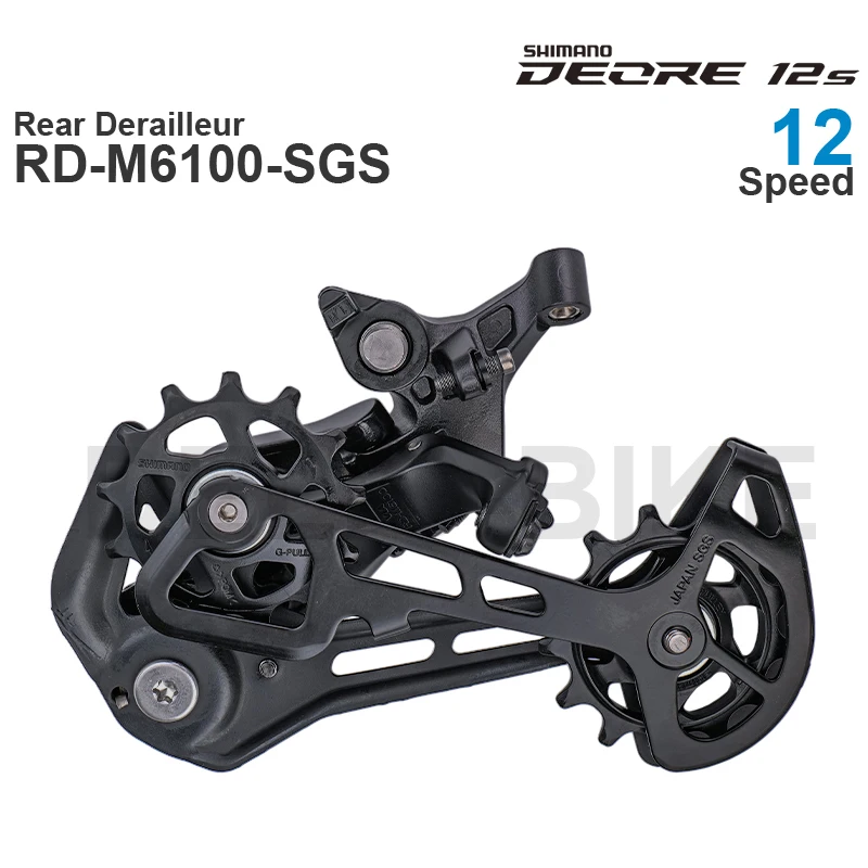 SHIMANO DEORE RD-M6100-SGS リアディレイラー　12速 Amazon.co.jp: SHIMANO(シマノ) DEORE RD-M6100-SGS リア