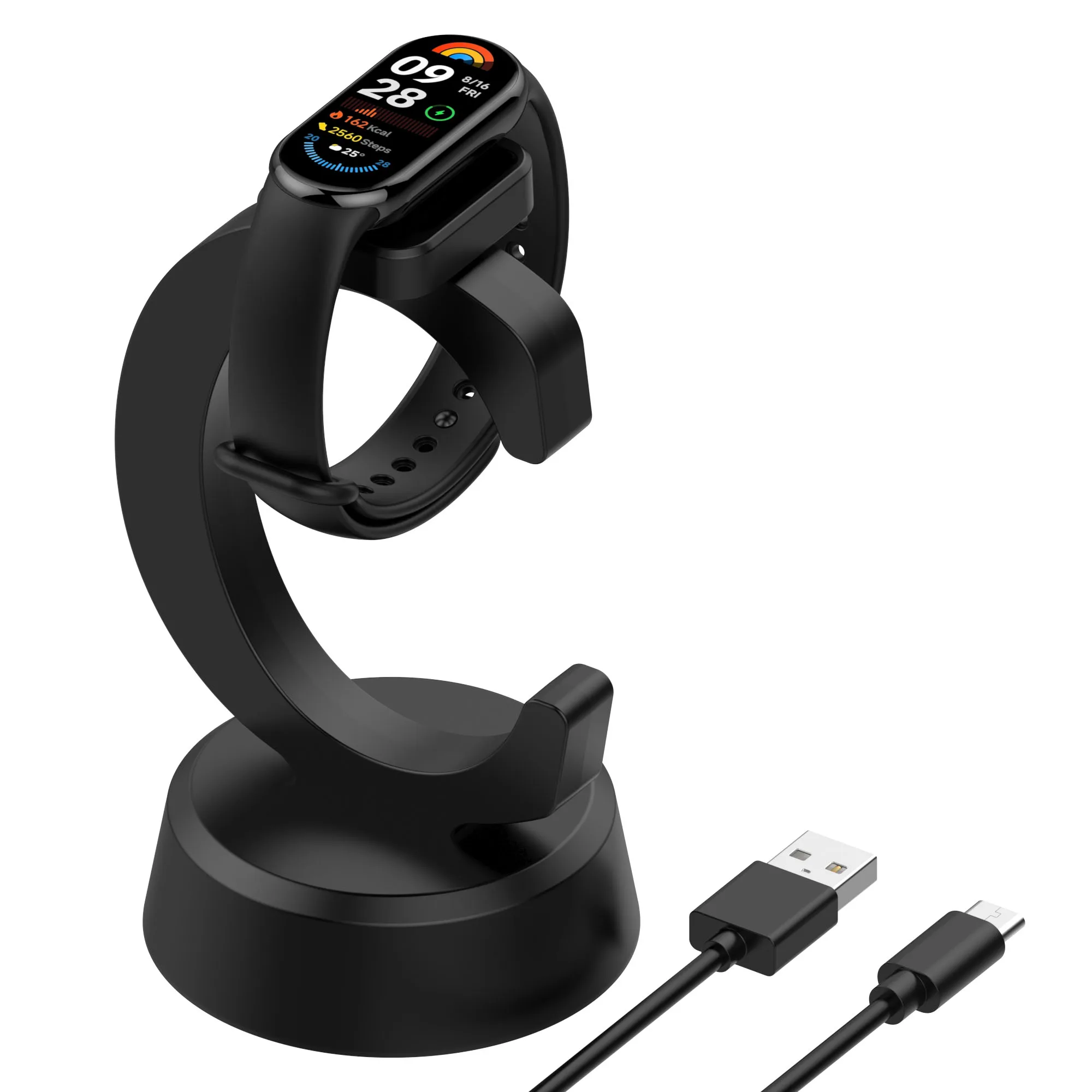Smartwatch Charging Cable and Base Adapter