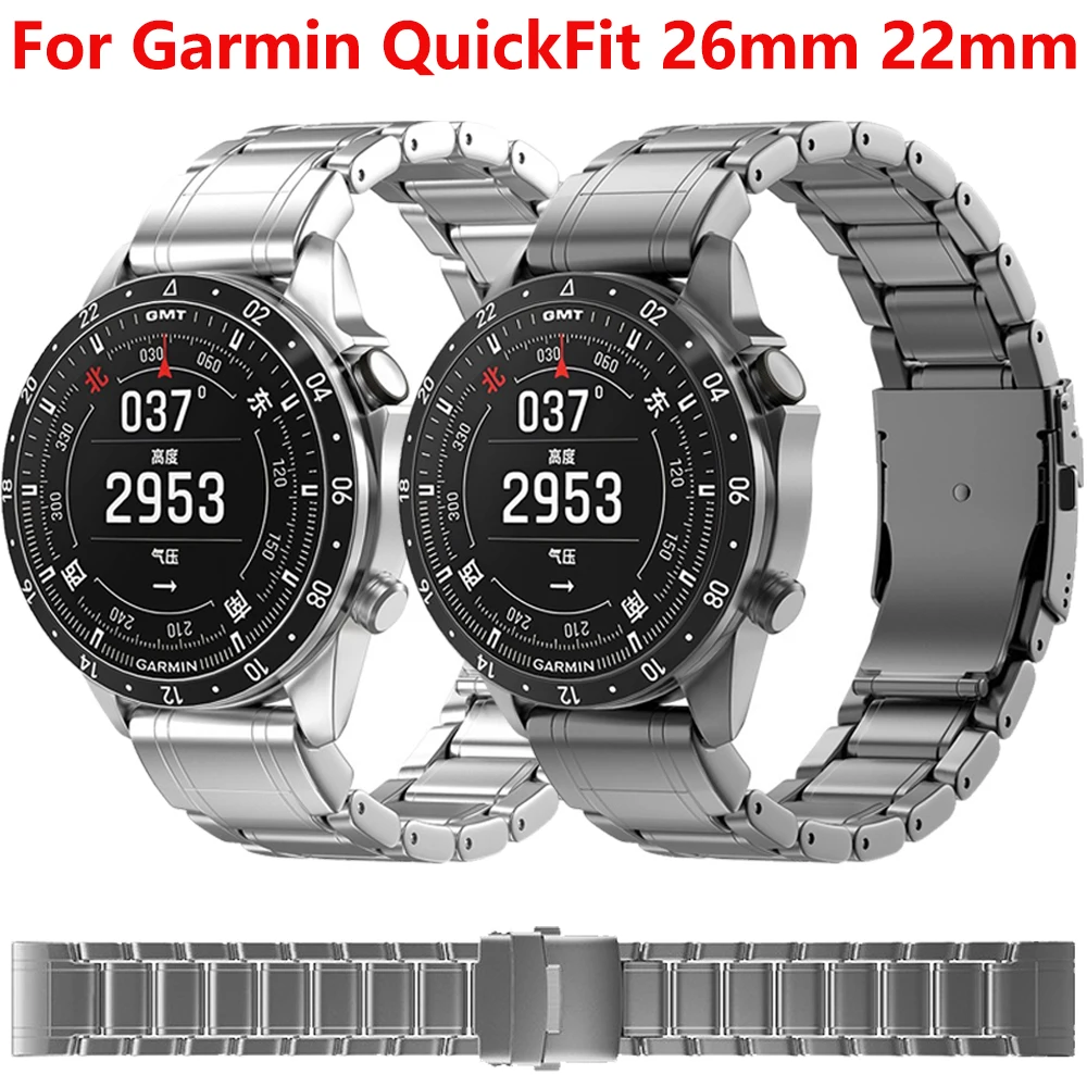 Premium Titanium Strap - Sleek Metal Wristband