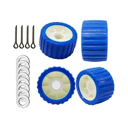 Boat Trailer Roller Marine Boat Wobble Roller Premium Plastic Accessory for Dinghy Rubber Boat Motor Yacht Long Service Life