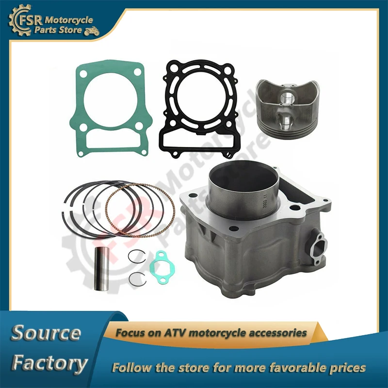 ATV cylinder sleeve suitable for HiSUN HS500 ATV500 UTV500 MSU500 cylinder ring loosening 500 cylinder sleeve  12100-F18-0000