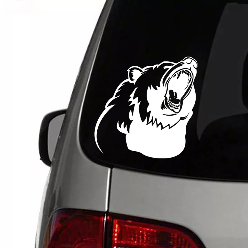 Car Sticker Various Sizes Funny Bear Vinyl Decal Car Auto Stickers for Car Bumper Window Car Decorations Decals,20cm*20cm - Image 4
