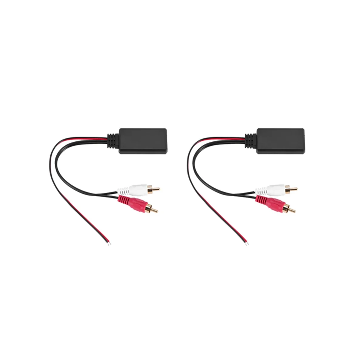 

2 шт. Автомобильный Универсальный беспроводной Bluetooth модуль музыкальный адаптер Rca Aux o кабель