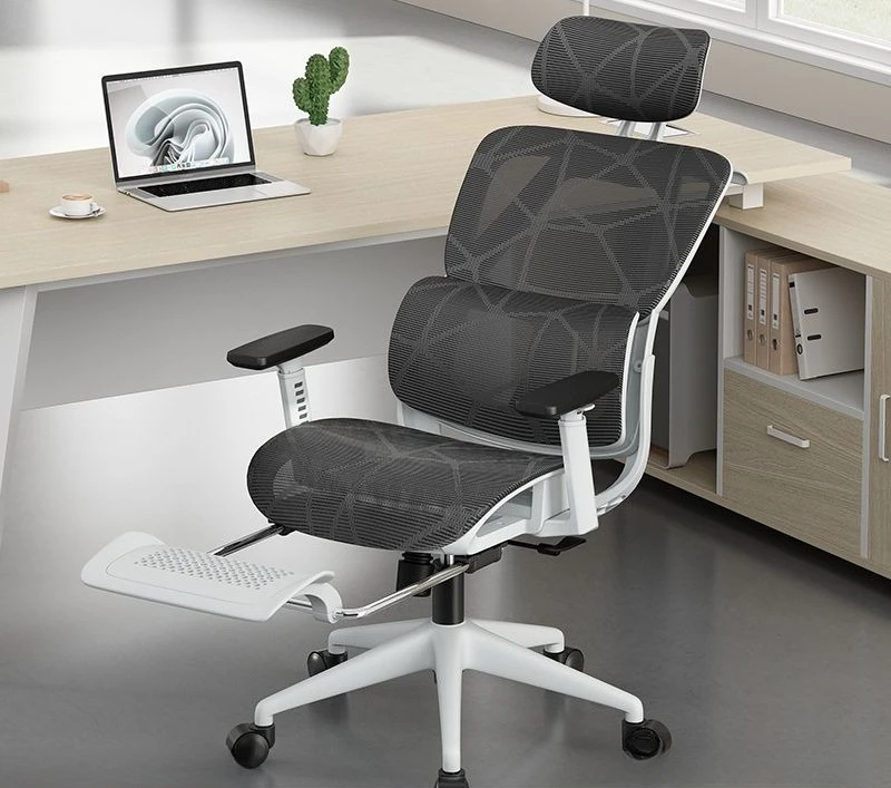 Ergonomic Office Chair Reclining Computer Gaming Chair with Lumbar Support Adjustable Armrests Comfortable Executive Seat