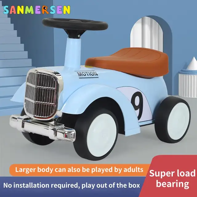 Children'S Toy Car Baby Walker Balance Car Scooter Universal Wheel Anti-Rollover 1-6 Year Old Kids'S Ride-On Toys Tricycles Gift 1