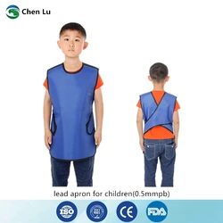 Genuine x-ray radiation protective child 0.5mmpb lead apron pediatric patients applicable radiological protection lead clothing