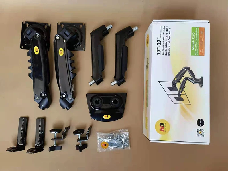 suporte de montagem, carga 2-9 kg, cor branca, NB F160