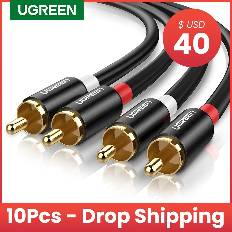 Male Male Audio Cable , Rca Audio Video , Stereo Cable , Male Stereo , Amplifiers - Audio & Video Cables - Aliexpress