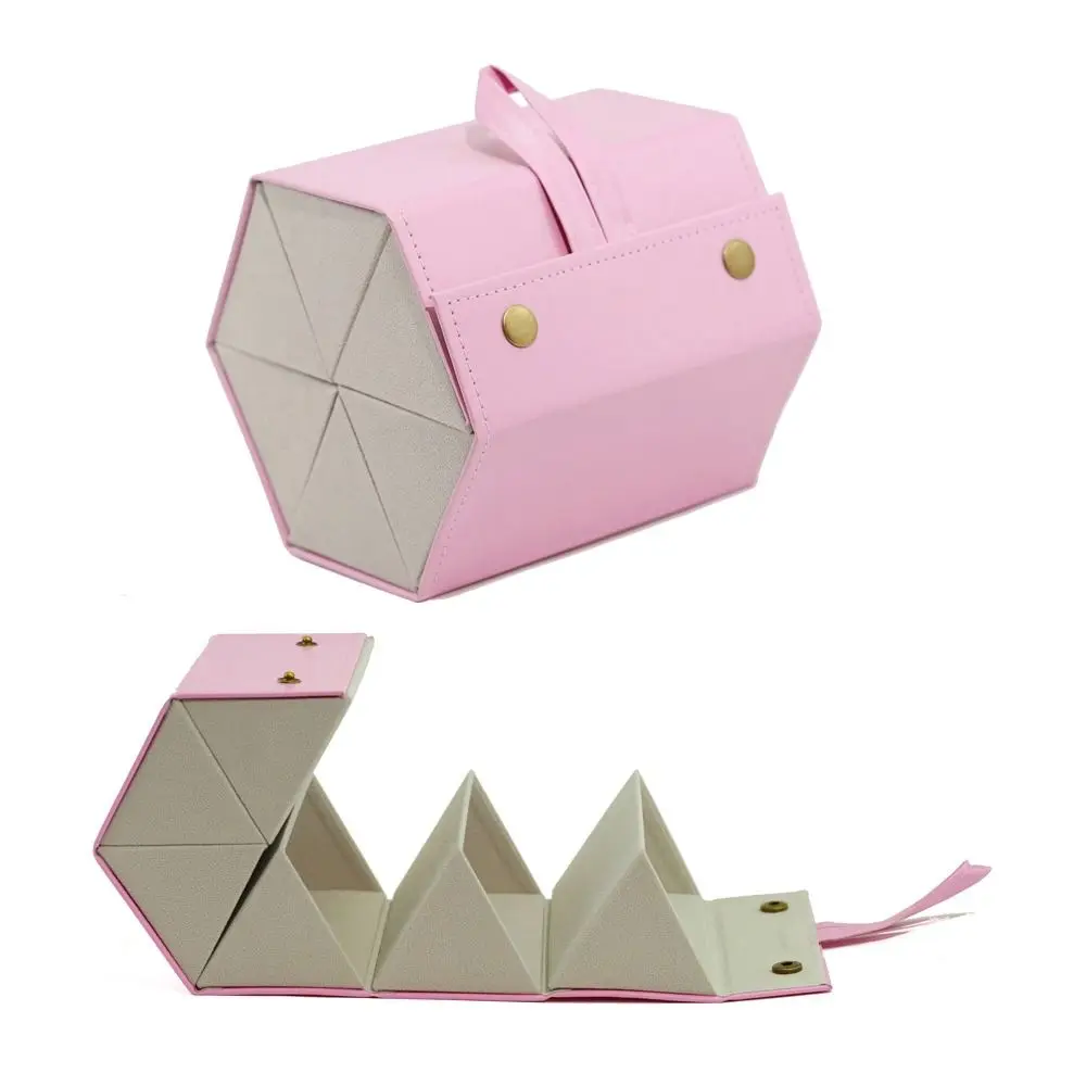 2/3/4/5/6 Slots Brillen Organizer Kompakte Design Hartschale Aufbewahrungsbox Falten Multi-slot Brillen Aufbewahrungskoffer Display – Detail 3