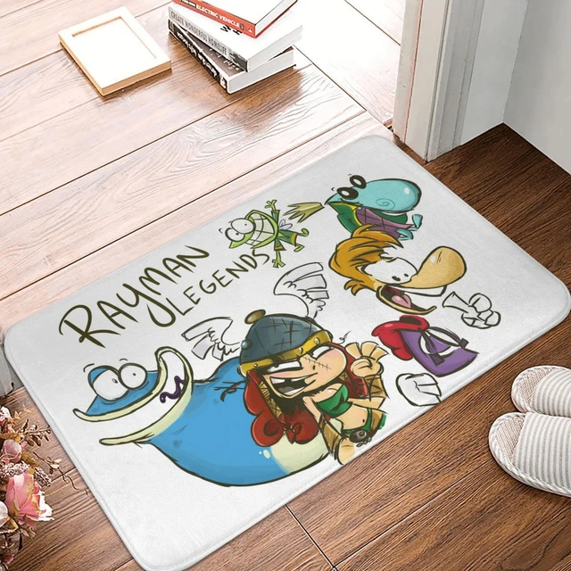 Rayman And Globox Doormat Rug carpet Mat Footpad Bath mat Non-slip toilet  Balcony Parlor durable