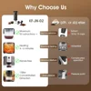 Portable Italian Espresso Machine for Car & Home 3-in-1 Capsule Powder Travel Coffee Maker Electric Portable Coffee Machine 6
