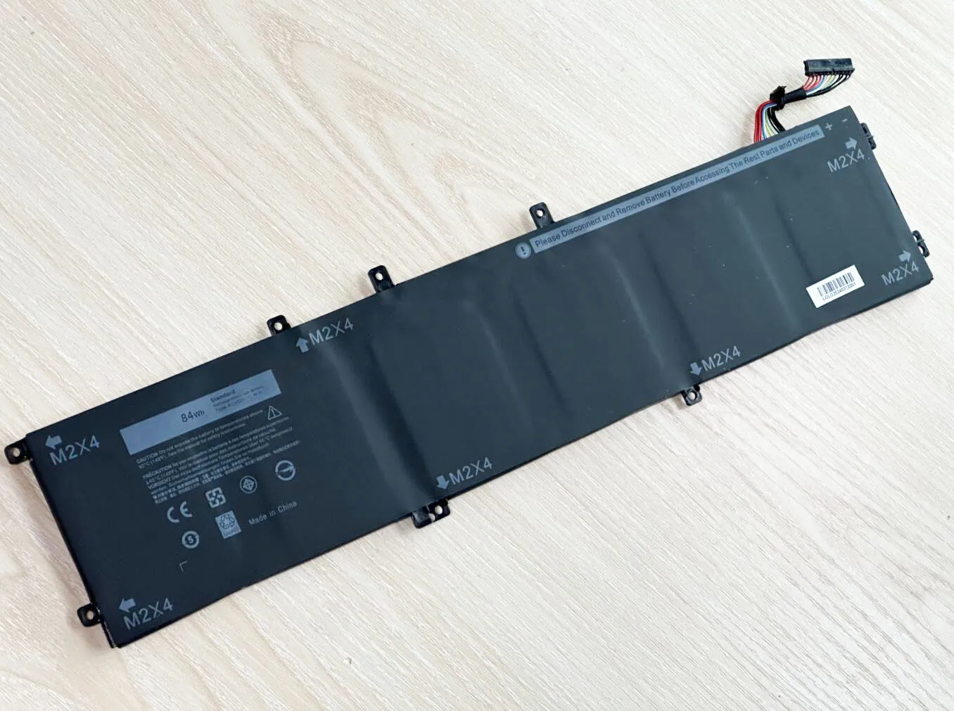 Bateria do Portátil 4gvgh 11.4v 84wh 7800mah para Dell 5510 15 9550 15-9550-d1828t Xps15 9550 - Imagem 4