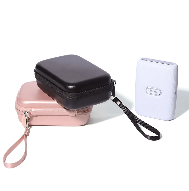 Universal Hard Shell Pu Per Fuji Film Con Instax Mini Evo/Link/Display/Kodak Mini Shot 2/Kodak Mini Shot 2 Retro Instant Camera