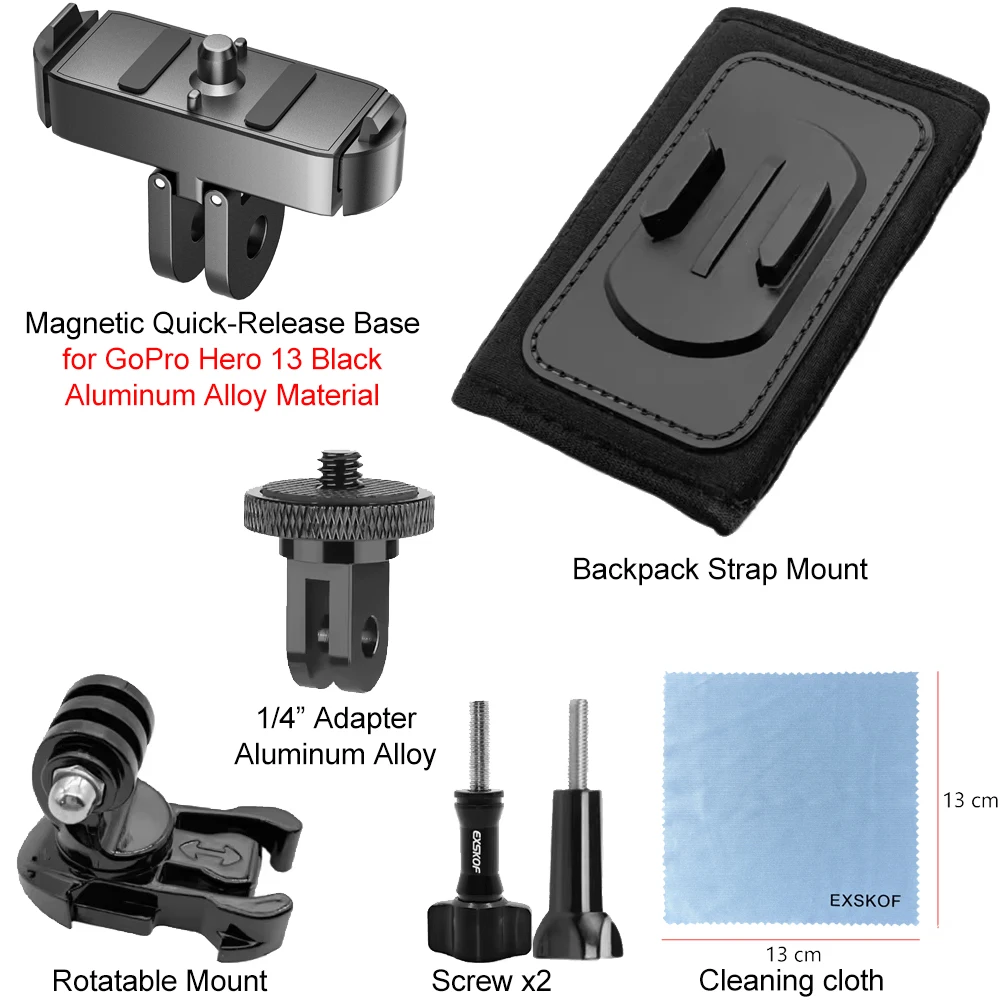 Versatile 360° Rotate Buckle Quick Release Mount