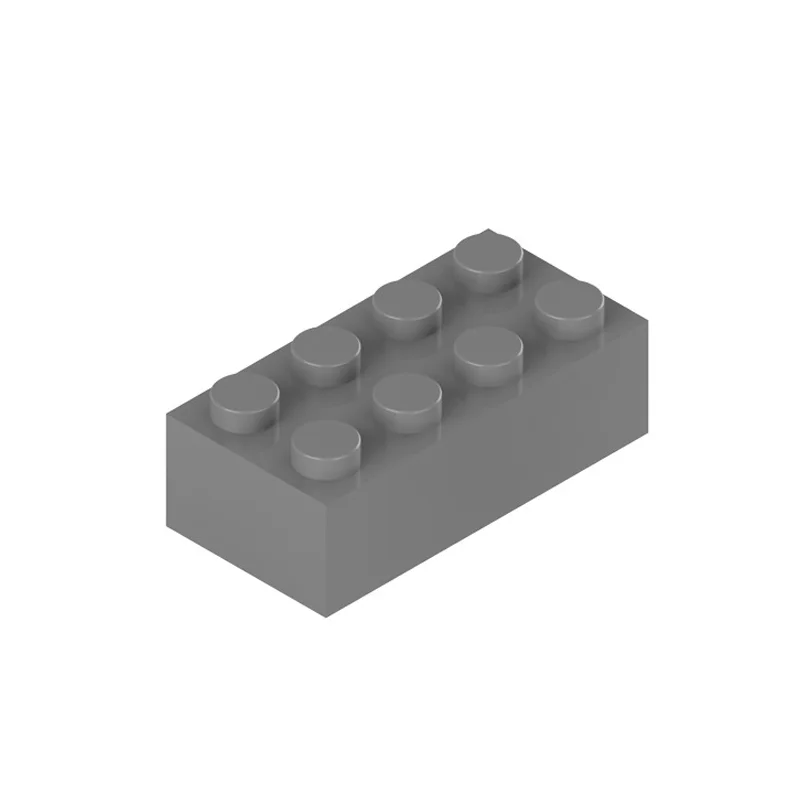 thumbnail image 1 of Bloques de construcción 2x4, juguetes creativos clásicos para hacer tú mismo, compatibles con las principales marcas 3001, juego de ladrillos MOC a granel, regalo para niños, 100-300 piezas, 1 of 5