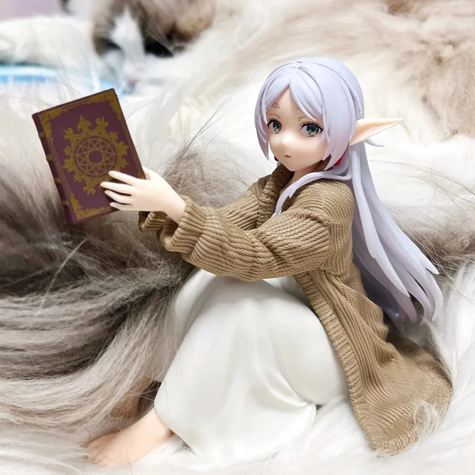 13CM Frieren Anime Figure - Desktop Cute Homewear Action Figurine