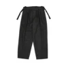 Second Order Pleated Jeans Black 14oz Selvage Denim High Rise British Army Pants 5