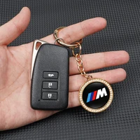 พวงกุญแจโลโก้รถยนต์สำหรับตกแต่งรถยนต์ BMW M E46 E90 E60 F30 G20 X1 X2 X3 X4 X5 X6 X7 i3 i4 i5 i7 M2 G30 สำหรับผู้ชายและผู้หญิง 5
