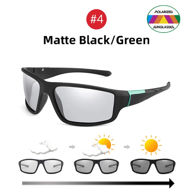 IENJOY 100% Polarized Sunglasses for Men Polarized Driving Sun Glasses  Photochromic Sunglasses Sports Goggles UV400