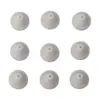 Replacement Shower Head Nozzles Universal Compatibility White 7.6*8*0.5 Mm Durable Material For 4mm Opening Size 1