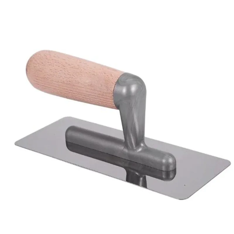 2Pcs Stainless Steel Trowel Tool Batch Wall Shovel Tool Putty Cement Finishing Concrete Trowel