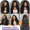 Wigirl Loose Wave Bundles 100% Human Hair Raw Virgin Unprocessed  Extensions 2 3 4 Loose Deep Wave Bundles Double Weft Wholesale 6