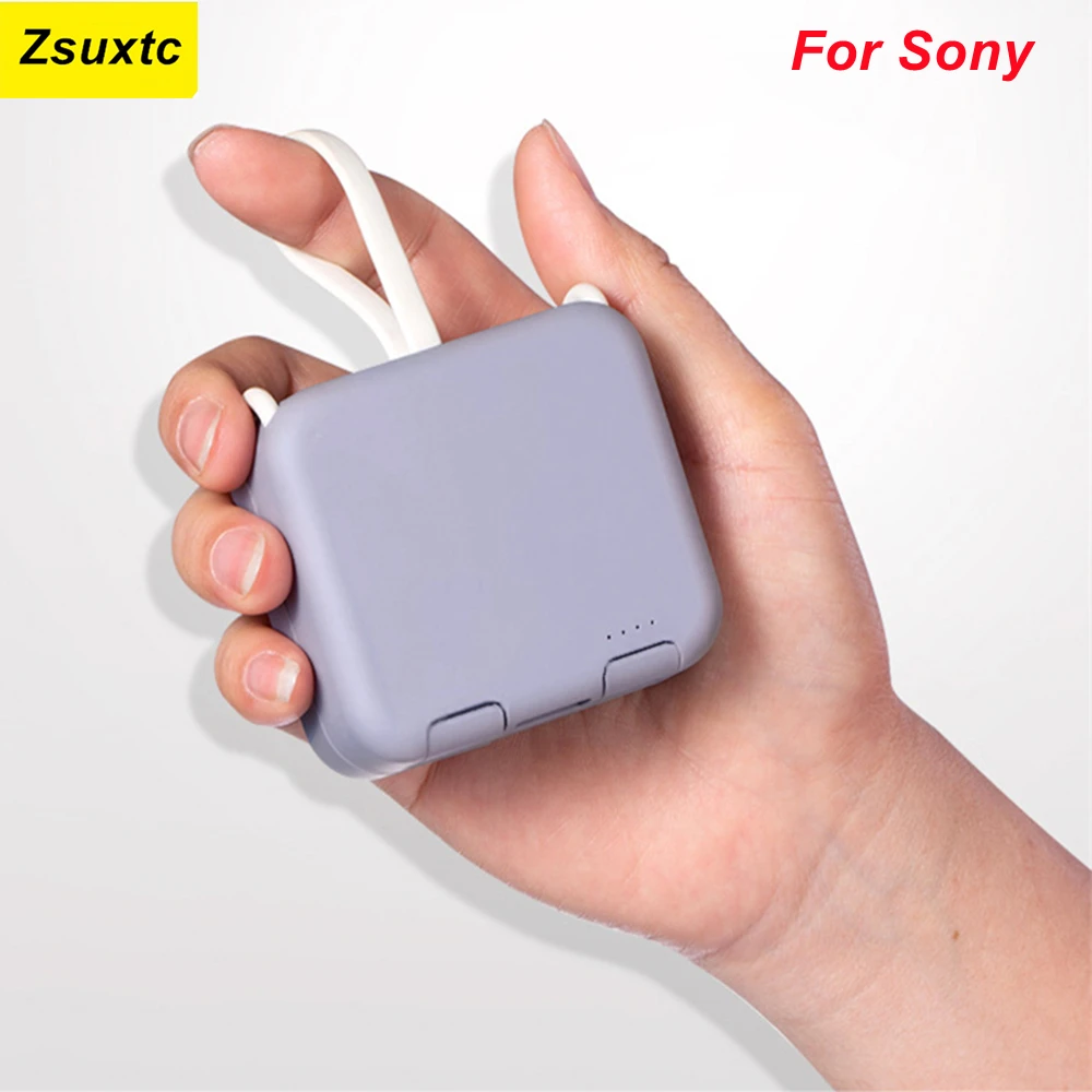 4000Mah Fashion Power Case For Sony Xperia 10 8 II 1 5 III PRO-I Pro Ace 2 L4 XZ4 Compact L3 XZ3 Battery Charger Bank |
