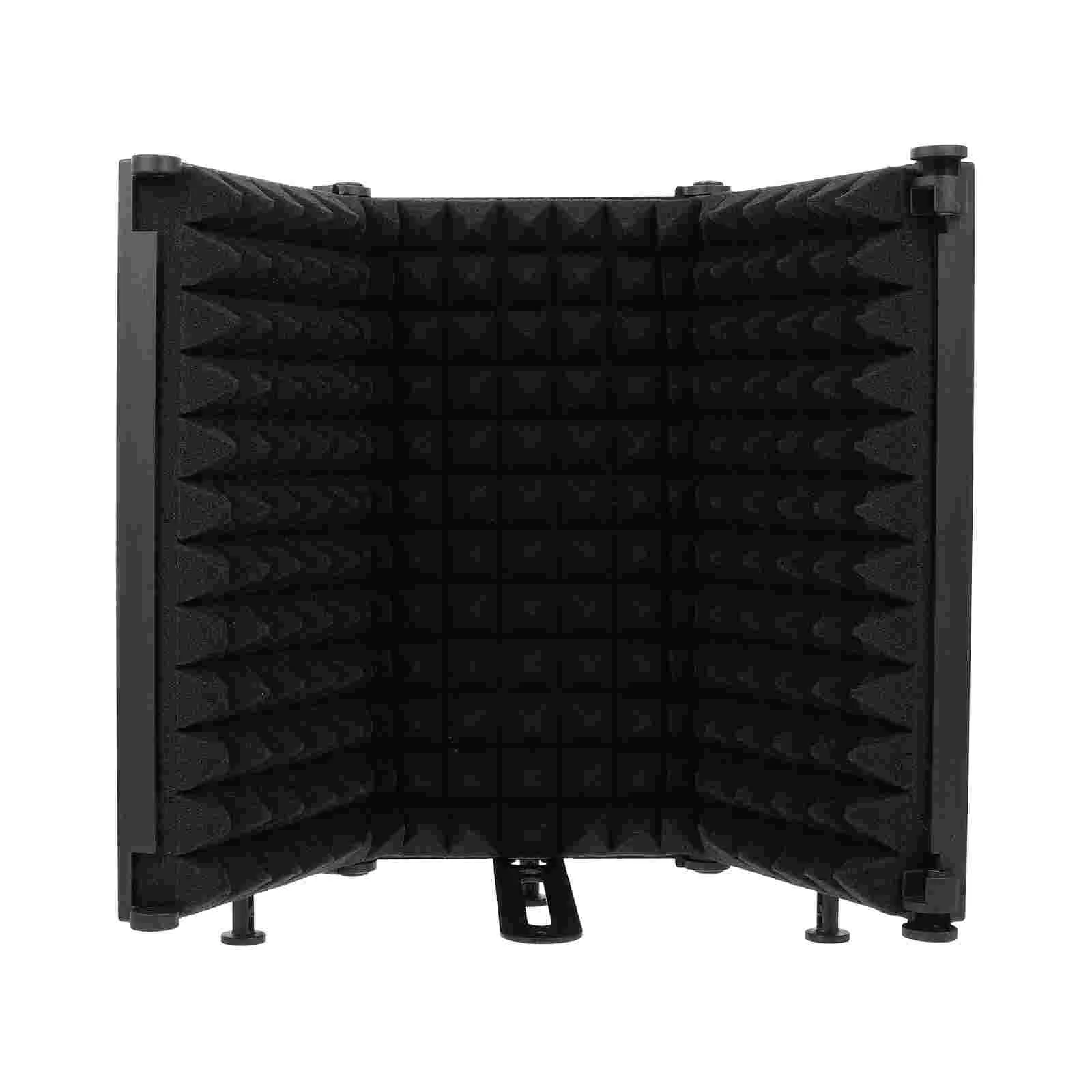 

Microphone Isolation Shield Noise Reduction Board Collapsible Strainer Foldable