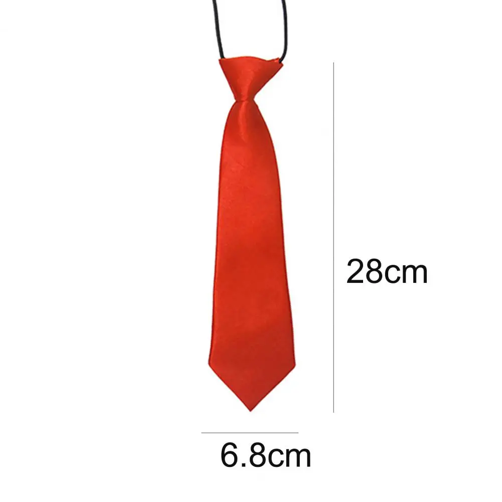 Woven necktie Necktie set Clip on tie Necktie Breathable Neck Tie Elastic Neckwear Solid Color Boy Stain Necktie For Wedding