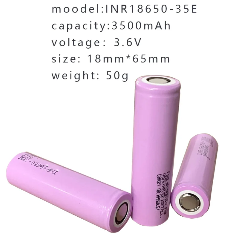 New 18650 battery for San sung Rechargeable battery 2500mAh