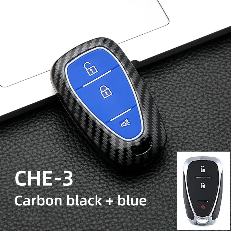 Carbon Fiber Car Key Case Key Cover