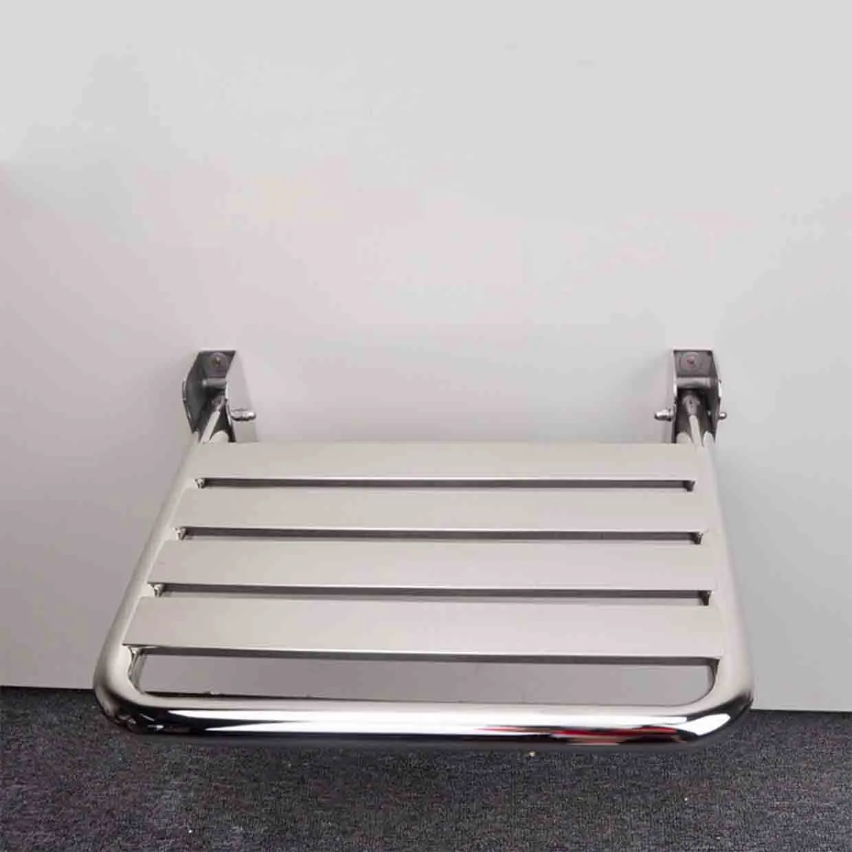 304 Stainless Steel Shower Folding Seat Bath Shower Wall Chair Bathroom Stool Household Wall Mounted Bath Chair