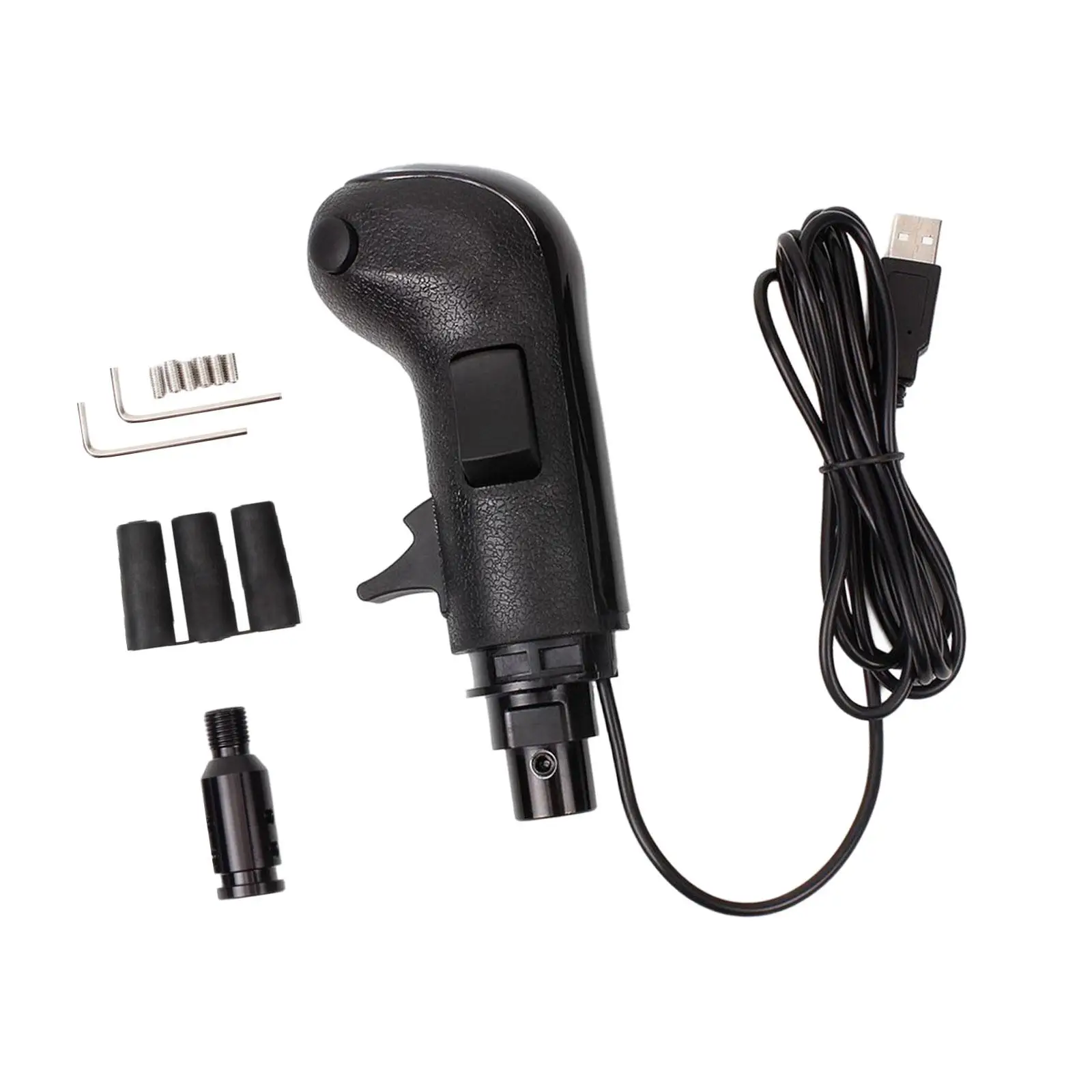 

USB Shift Shifter Knob Shifter Simulators High Low Gear Simulator Easy to Install for Logitech Thrustmaster Accessories Parts