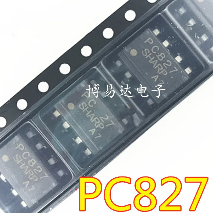 

50PCS/LOT PC827 SOP-8 ic PC817-2 EL827 LTV-827S