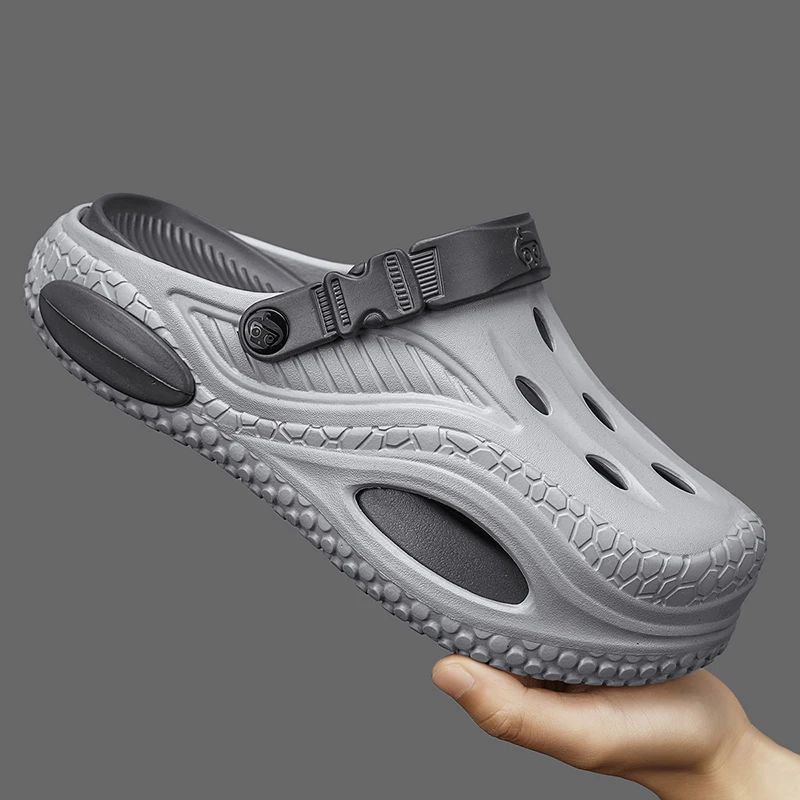 Herren EVA-Slipper, Sommer-Gartenschuhe, Clogs 2026, Outdoor-Slipper für Herren, weiche Strandschuhe, Herren-Sommersandalen