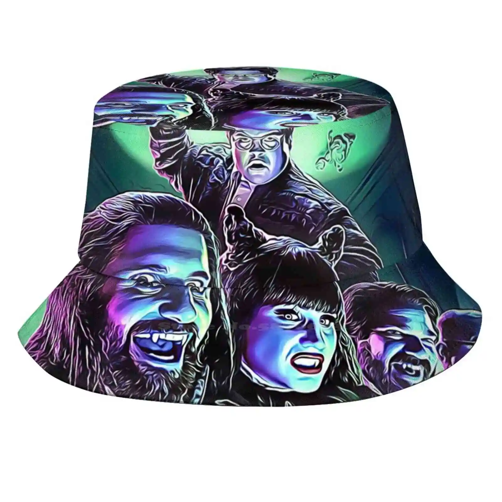 Cosa Possiamo Fare In The Shadows - Cast Protezione Uv Cappelli A Secchiello Pieghevoli Donna Uomo Cosa Possiamo Fare In The Shadows Wwdits Nandor Nad