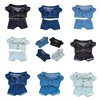 For 15cm 20cm Doll Clothes Outfit Jeans Set Dolls Accessories Changing Dress Play Game Idol Doll Toys in Stock 6