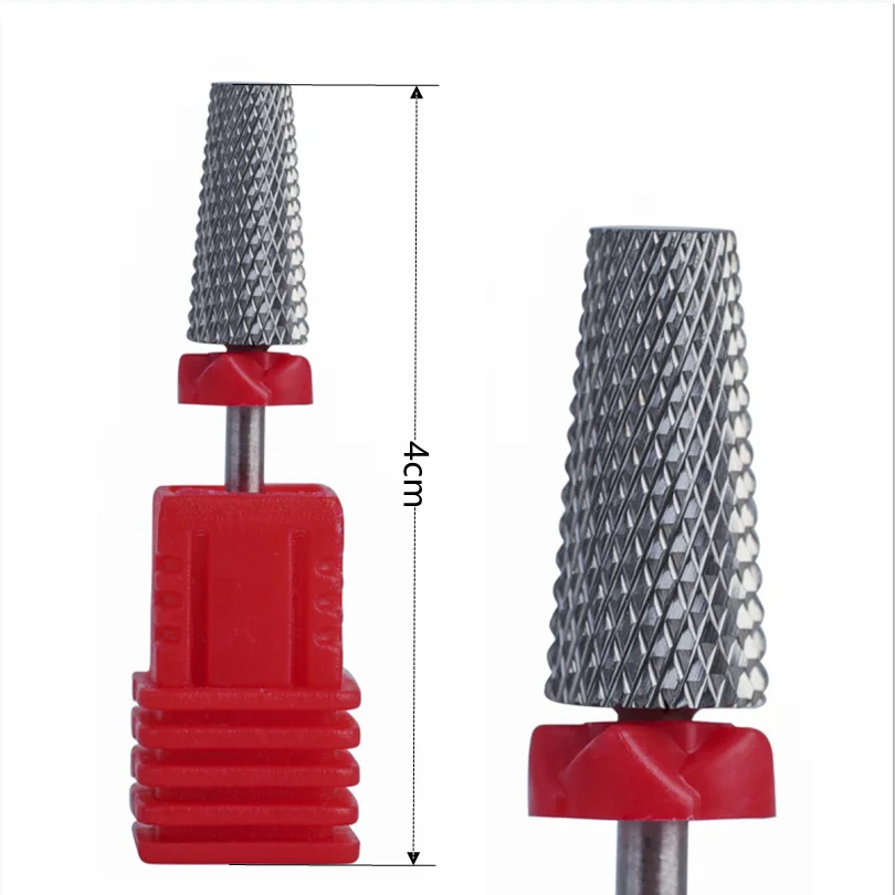 Tungsten Milling Cutters for Manicure 5 in 1 Criss-Cross Removing Gel Polish Nail Drill Bits 2 Pcs per Lot, nail drill bit,nail drill bits,nail art tools,nail manicure tools,nail manicure accessories,cuticle remover bit