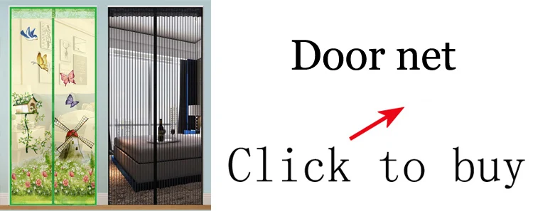 Description Picture 2 of itemMagnetic Anti Mosquito Net door curtain screen Mesh Automatic Closing Full Frame Self abhesive Easy Installation,Custom Size