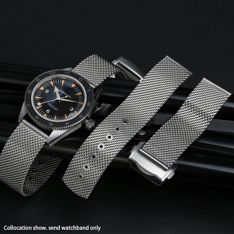 20mm For Omega Seamaster 300 007 AT150 Bracelet Stainless