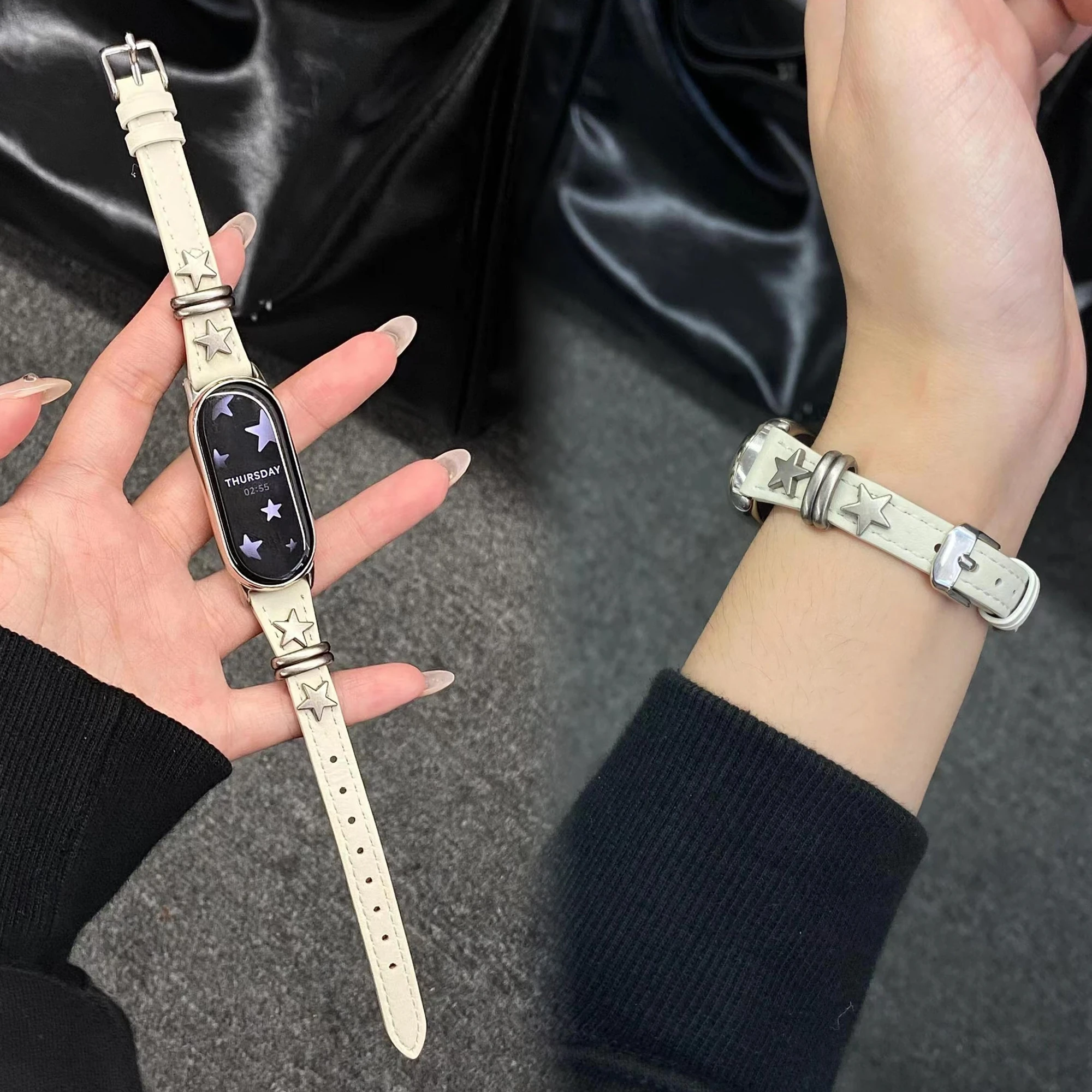 Stylish Bracelet Strap for Xiaomi Smart Bands - New Design