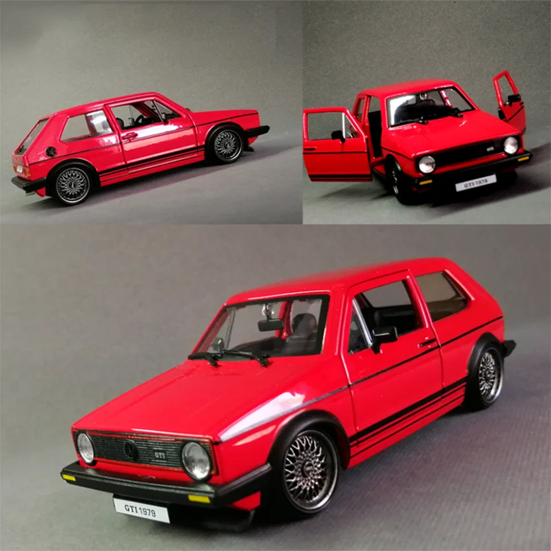 1/36 VW Golf GTI Car Model Replica, Scale Metal Miniature Art Vehicle  Interior Decor Diecast Home Office Xmas Gift Kid Boy Toy - AliExpress