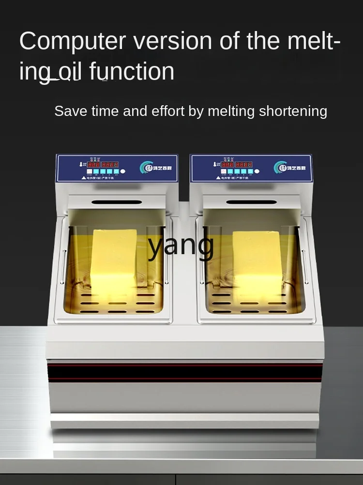 L'm'm Double Cylinder Computer Version Electric Fryer Constant Temperature Large Capacity Deep Frying Pan