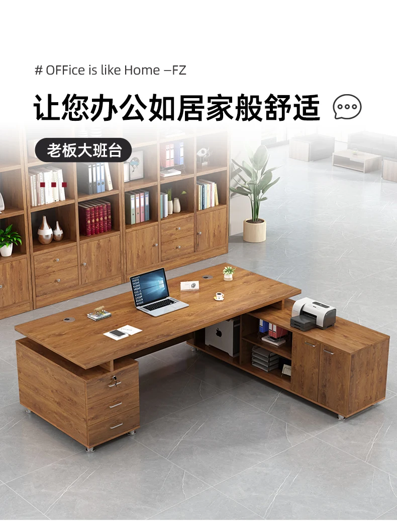 Home Room Office Desk Study Workshop Table Executive Workstation Table Supplies Desks Accessories Writing Corner Mesas Furniture