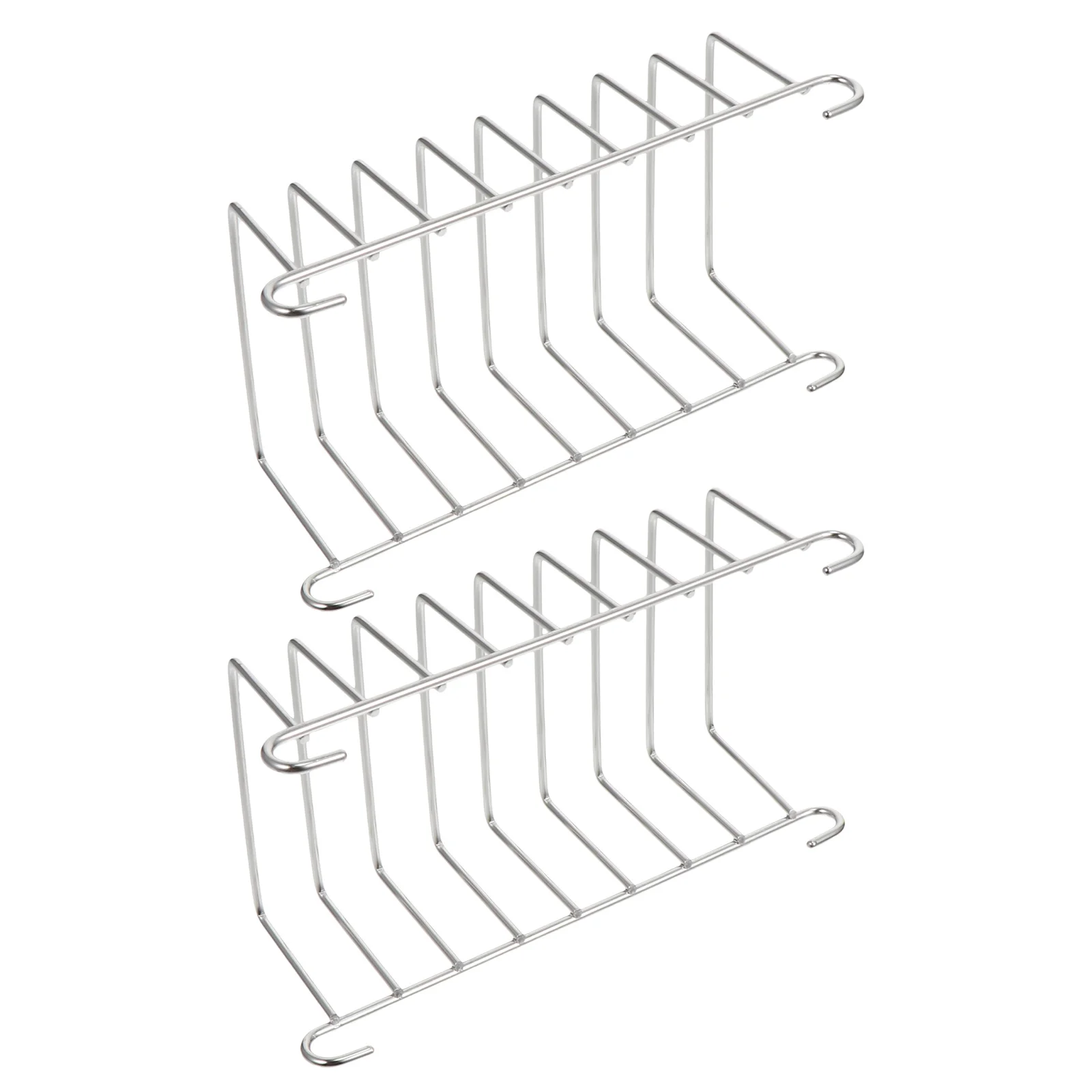 

2 PCS Cooking Accessories Rack Air Fryer Steamer Stainless Steel Bracket Kitchen